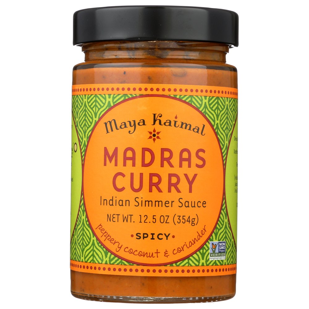Maya Kaimal Madras Curry Simmer Sauce, 12.5 Oz