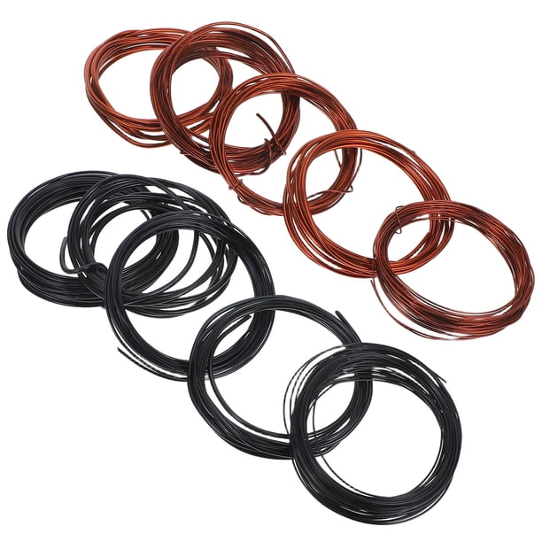 Alambre De Aluminio Para Bonsái Wazakura – 1.5 Mm X 150 G, Hecho En Japón, Anodizado, Flexible Y Reutilizable
