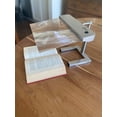 thumbnail image 4 of daylight24 Table Top Full Page Magnifier LED Desk Lamp, Silver - Ideal for Reading, Hobby and Crafting with LED Light Strip for Optimal Visibility, 10 inch (202055-05), 4 of 5