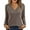 CoffeeGrey, variant on SUNBS Long Sleeve Shirts for Women Tops V Neck Casual Tops Comfortable Shirt Soft Basic Tees Women Blouses