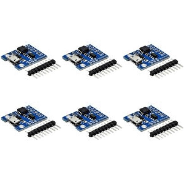 Placa Desarrollo ATTINY85 Digispark Kickstarter para USB (Mini) Azul
