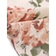 thumbnail image 5 of Vestido de babydoll suelto de encaje floral de manga 3/4 en V para mujeres de tallas grandes Agnes Orinda 3X Rosa, 5 of 6