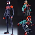 thumbnail image 6 of Cyinyin Spider Superhero Action Figure , Into The Spider-Verse Miles Morales Sentinel Sv-Action Figure Exclusive Super Heroes, Moveable Pvc Figure Collectible Model Figurine Statue, 6 of 7