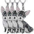 thumbnail image 2 of Collar y dije DogNeck03 4Pzas Chihuahua/Circonia Negro Metal High Monaco, 2 of 4