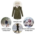 thumbnail image 2 of Abrigos de invierno para mujer Abrigos de línea Chaquetas de piel sintética Chaquetas de invierno para mujer, 2 of 5