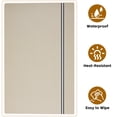 thumbnail image 5 of New 24 INCH 5 Pcs Wire Shelf Covers Foamed PVC Wire Rack Covers for Removable Closet (Not Wood) Pantry Shelves for Cabinet Bathroom Kitchen Shelving Decoration, 5 of 7