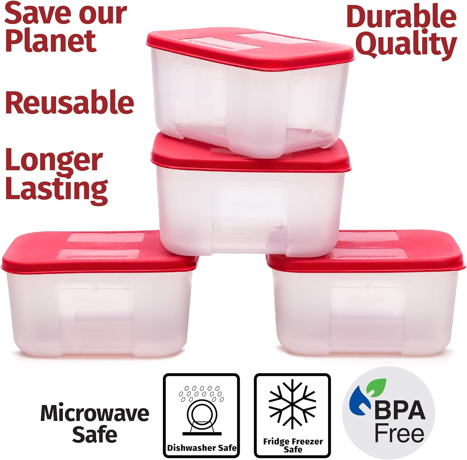 Freezer Storage 450ml Set(4) – TUPPERWARE-KSA