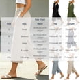 thumbnail image 3 of Drovellove Women's Plus Size Casual Cropped Pants with Pockets – Mid-Rise Straight Leg Summer Shorts, 3 of 6