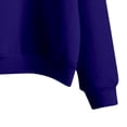thumbnail image 4 of FASHOFT Crew Neck Sweatshirt For Women Oversized Long Sleeve Solid Comfy Pullover Basic Hoodie Fall Outfits Blue L, 4 of 6