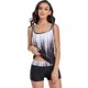thumbnail image 4 of Traje de baño de talle alto para mujer, chaleco de 2 piezas, pantalones cortos, trajes de baño para mujer Fridja  nalpqowj23143, 4 of 8