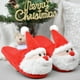 thumbnail image 2 of GOOHOCHY Pantuflas de Papá Noel de peluche, cálidas y antideslizantes, regalo de Navidad para adultos y niños (talla 27-28), 2 of 5