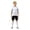 outfits 25#White, variant on WAYUTE Kids Boys Short Sleeve V Neck Breathable T Shirt and Shorts Stretchy Soccer Shirt for Youth Sports Athletic Casual Clothes Sets