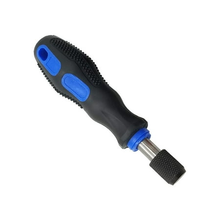 

Tmosphere (6.35mm) Screwdriver Bit Holder Dismountable Portable Multifunctional Bits Driver Small Hand Tool Quick Release Handles Blue 30mm