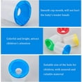 thumbnail image 3 of 20 Pcs No Spill Plastic Paint Cups 4 Assorted Colors Palette Cups with Lids Art Supply for Paint School Classroom DIY, 3 of 7