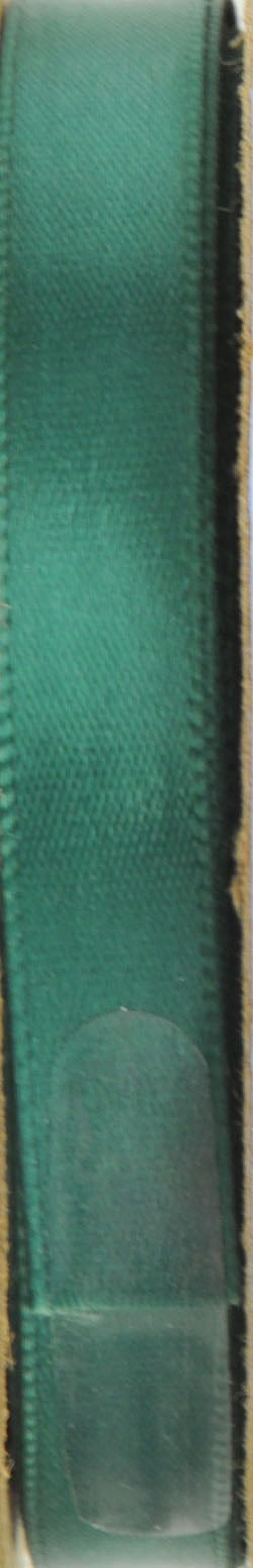 (4 pack) Offray Ribbon, Forest Green 3/8 inch Single Face Satin Polyester Ribbon, 18 feet