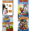 Children's 4 Pack DVD Bundle: Despicable Me: 2-Movie Collection, Tom and Jerry: Whiskers Away!, 2 Movie Collection: Peanuts: Race for Your Life Charlie Brown / Bon Voyage Charlie Brown, Seven Seas Pir