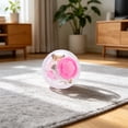 thumbnail image 4 of 5.12‑Inch Transparent Hamster Exercise Running Ball, Small Pet Rolling Toy, Portable Activity Jogging Roller Ball for Dwarf Hamster, Golden Bear Hamster & Gerbil Small‑Animal Play, 4 of 6
