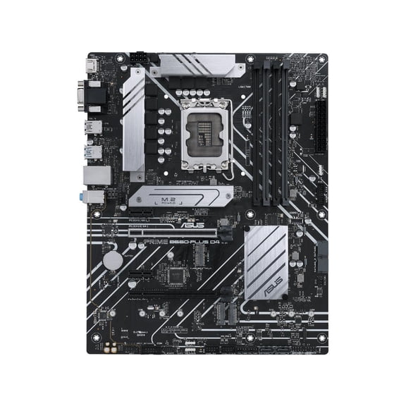 ASUS Prime B660-PLUS D4 LGA 12th Gen ATX Motherboard, Black
