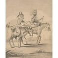 thumbnail image 3 of Henry William Bunbury 12x14 Black Modern Framed Museum Art Print Titled - Illustration to H. Bunbury (‘Geoffrey Gambado-) Annals of Horsemanshipp; ‘6 Love and Wind’, 3 of 5
