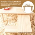 thumbnail image 2 of AGIUFGS Wooden Hamster Platform in 3 Sizes, Festive Holiday Designs, for Home Use, 2 of 10