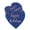 Blue, variant on Inkdotpot Happy Holiday Bottle Tag Real Rose Gold Foil Favor Hang Tags Pack Of 100