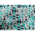 thumbnail image 4 of oneOone Cotton Cambric Fabric Rectangle & Triangle Geometric Decor Fabric Printed BTY 56 Inch Wide, 4 of 4
