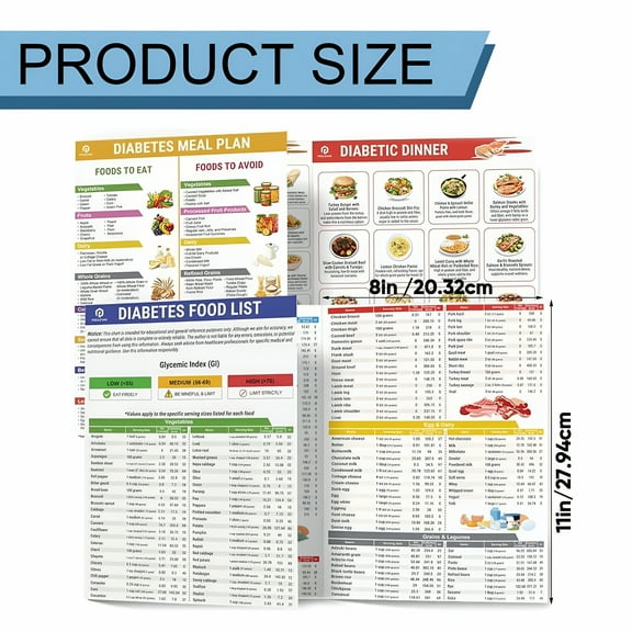 CCOCC Diabetic Food List and Meal Planner,Glycemic Index Chart