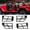Without rearview mirror, variant on Off Road Safaritubu larDoors Compatible with Jeep Wrangler JK 2007-2018 - Set of 4 Half Tube Doors for Offroad Trail Adventure