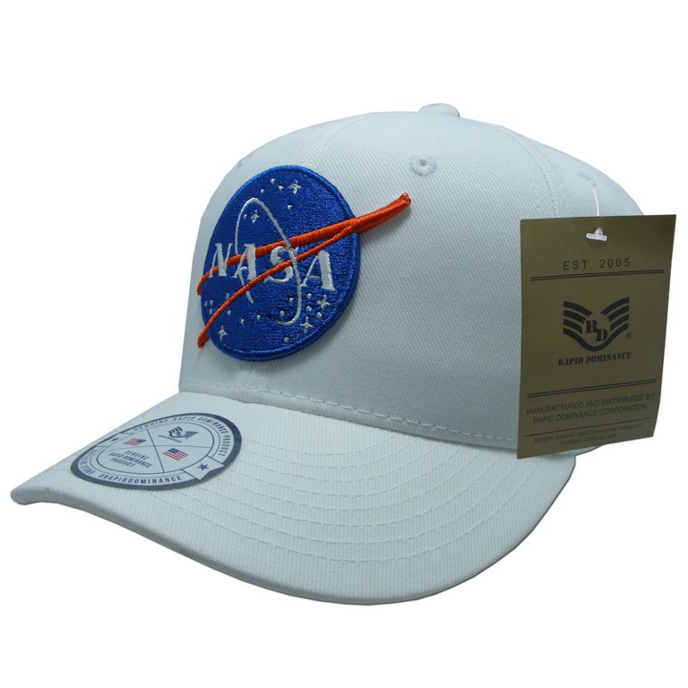 Rapid Dominance NAS5-MB-BLK Meatball NASA Deluxe Cap, Black - One Size