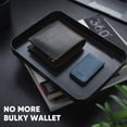 thumbnail image 3 of El clip magnético de piel Wallet VULKIT tiene capacidad para 15 dólares, 3 of 7