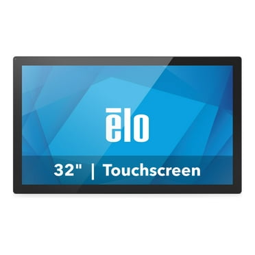 Elo 3204L - 32" Diagonal Class (31.5" viewable) LED-backlit LCD display - digital signage - with touchscreen - 1080p 1920 x 1080 - black