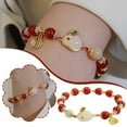 thumbnail image 3 of Chinese Style Rabbit Beads Bracelet Adjustable Bangle Women New Year Party Gift G1B5, 3 of 8