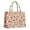 Beige Christmas Santa, variant on Large Capacity Tote Bag,Beige Christmas Santa Pattern Handbag Fashion Luxury Tote Bag,15.7"x13"x 5.1" Inches,Laptop Compatible