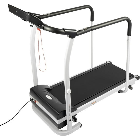 Walking Treadmill for Senior with Long Handrail Foldable Treadmills Holder for Flat & Cup Recovery Fitness Exercise Machine