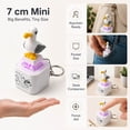 thumbnail image 5 of Seagull Mine Sound Button Keychain, Rechargeable Fidget Clicker with Real Sound & LED Light, Funny Interactive Desk Stress Relief Toy Gifts for Adults, 5 of 6