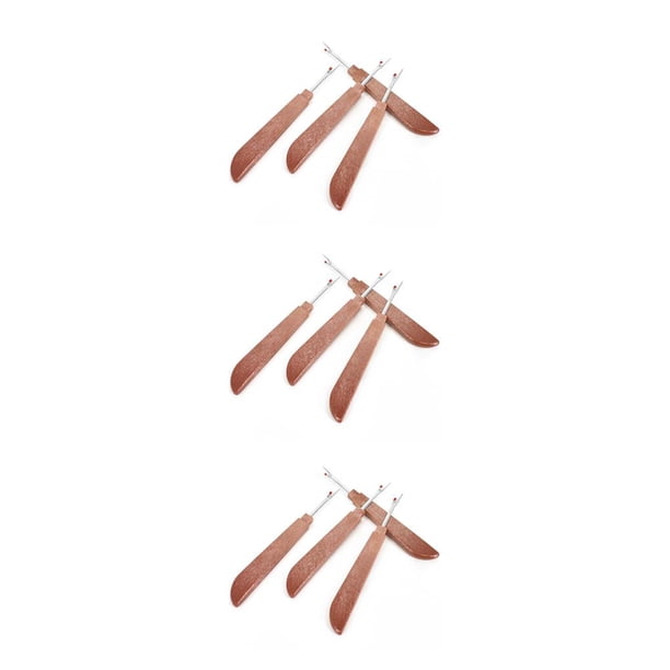 Matsuzay Paquete de 4 DIY Seam Craft Stitch Unpicker bordado dobladillos hilo quitar eliminación punto de cruz accesorio suministros de costura Type4 NO4 Matsuzay CBP085531