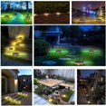 thumbnail image 3 of Luz LED Solar superbrillante para exteriores, lámpara de suelo para decoración de jardín, impermeable IP65, 3,7 V, 1200mAH, 1/2/4/8 piezas, 3 of 4