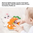 thumbnail image 4 of Cartoon Animal Baby Piano Keyboard Toy, Early Learning Educational Musical Organ Toy for Boy Girl, with Electric Light Design, 4 of 7