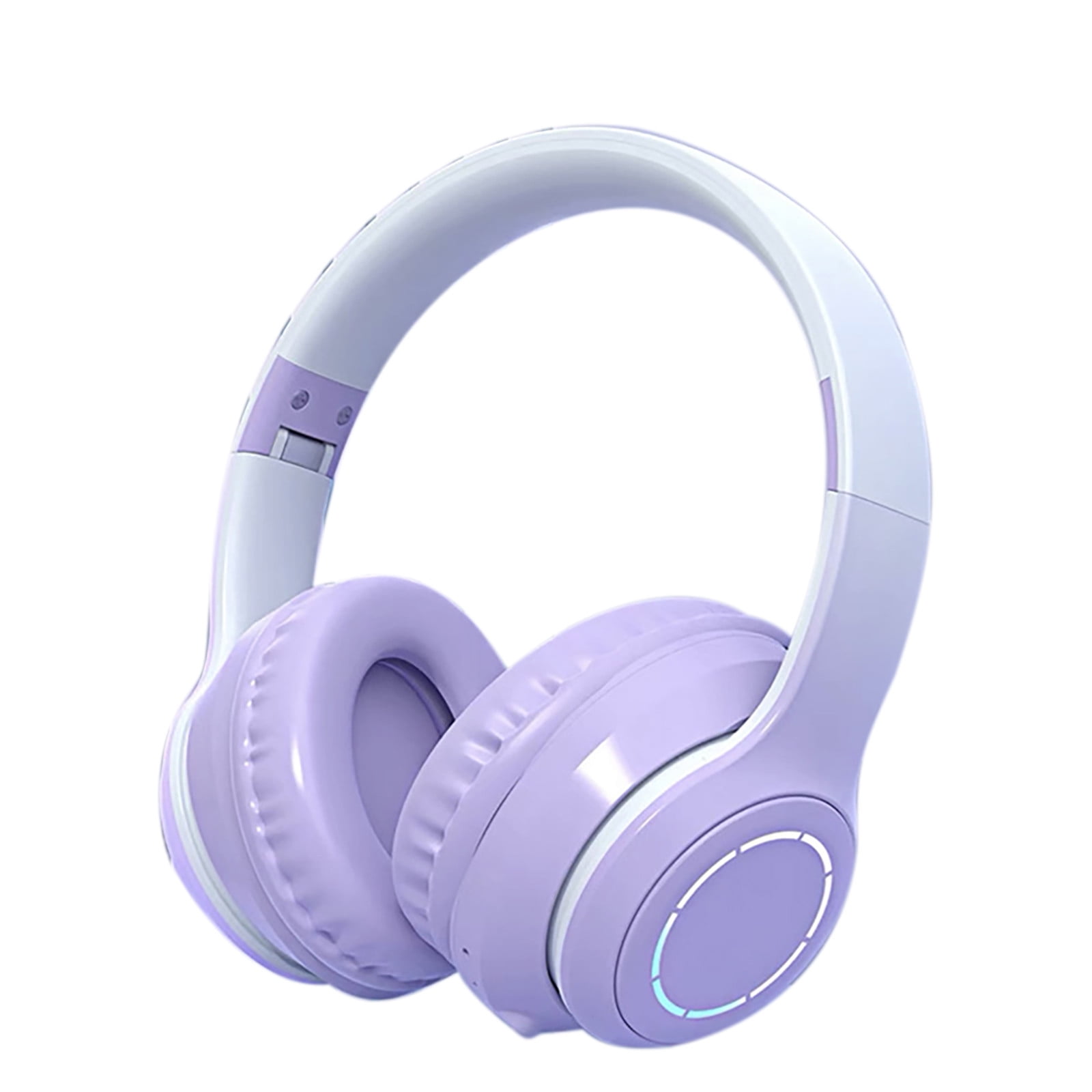Wireless Bluetooth Headphones, Foldable Bluetooth Headset with Microphones, Hi-Fi Stereo, Intelligent Noise Reduction, for Mobile Phone/PC/TV/Tablet(Black)