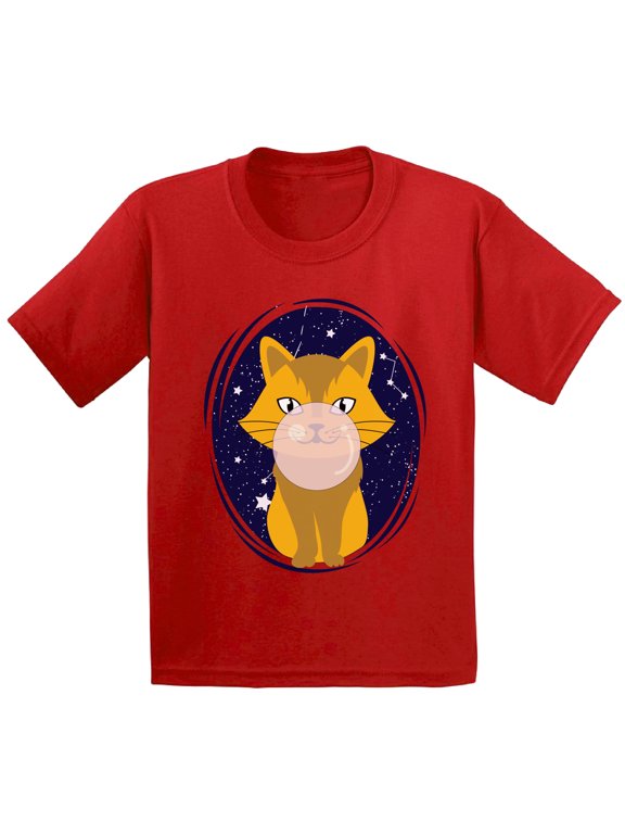 Cat Shirts for Youth Kids Cat T-shirts Cute Cat Birthday Gifts for Kids Fourth Birthday Party Outfit Fifth Birthday Shirts Kitten T-shirts for 3rd Birthday Gifts 2nd Bday Kitty Shirts