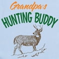 thumbnail image 2 of CafePress - Grandpa's Hunting Buddy Infant Bodysuit - Baby Light Bodysuit, Size Newborn - 24 Months, 2 of 4