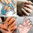 thumbnail image 4 of Stiletto Nail Art Tips - Long Stiletto Nail Tips - Sharp False Nail Tips - 500Pcs Clear Long Sharp Stiletto Artificial Fake Nail Art Tips False Nails (Clear), 4 of 8