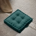 thumbnail image 7 of Premium Thick Floor Cushion with Handles - Comfortable Velvet Seat Pillow for Living Room, Patio, Yoga, and Outdoor Use Army Green, 7 of 7