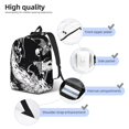 thumbnail image 4 of Yiaed Skeleton Wave Artwork Print Backpack, Premium Laptop Backpack, Travel Backpack for Women, Lightweight Backpacks, Comfortable Back Pack-Small, 4 of 7