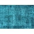 thumbnail image 1 of Ahgly Company Machine Washable Indoor Rectangle Oriental Light Blue Industrial Area Rugs, 6' x 9', 1 of 4