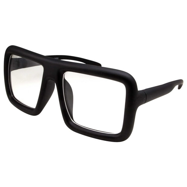 Grinder Punch Mens Bold Frame Large Thick Retro Nerd Bold Big
