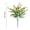 E_New#1380, variant on Artificial Outdoor Flowers Bundle with Green Shrubs, Fake Garden Plants for Porch and Patio Decor, Maintenance-Free Year-Round greenery