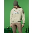 thumbnail image 2 of So Cali Christmas Collection A. Sweatshirt Men -Jennifer Paxton Parker Designs, Male XX-Large, 2 of 4