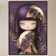 thumbnail image 3 of (style-W525) resina diamante la serie dibujos animados muñecas japonesas diamantes 30*40CM, 3 of 9