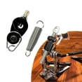 thumbnail image 4 of Bass Drum Foot Pedal Spring Tensioner D Rings Pedal Bass Drum Set Accessory Musical Gift , Black, 4 of 7